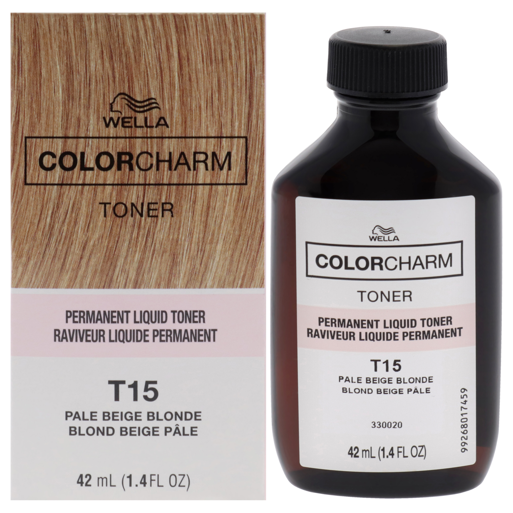 Tónico Wella Color Charm T15, Beige Pálido, Rubio, 41 Ml, Unisex - Venta Internacional.