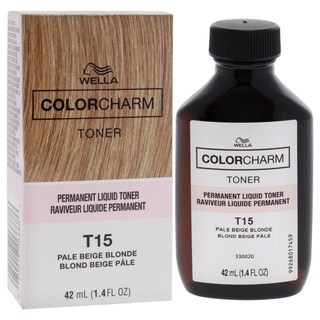 Foto 2 | Tónico Wella Color Charm T15, Beige Pálido, Rubio, 41 Ml, Unisex - Venta Internacional.