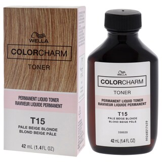 Foto 3 | Tónico Wella Color Charm T15, Beige Pálido, Rubio, 41 Ml, Unisex - Venta Internacional.