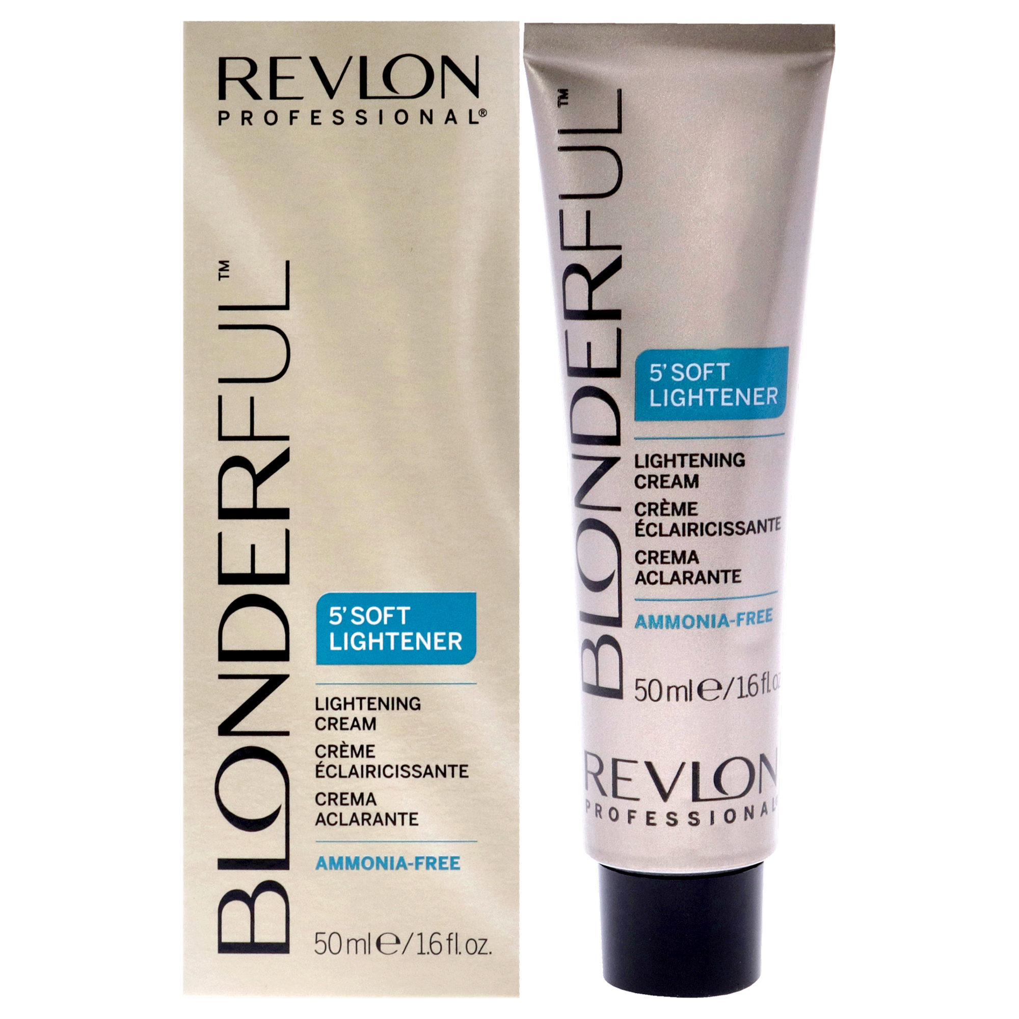 Crema Aclaradora De Cabello Revlon Blonderful Soft 50 Ml Sin Amoniaco - Venta Internacional.