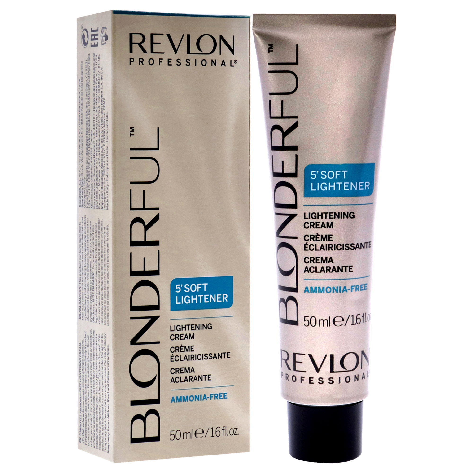 Foto 4 pulgar | Crema Aclaradora De Cabello Revlon Blonderful Soft 50 Ml Sin Amoniaco - Venta Internacional.