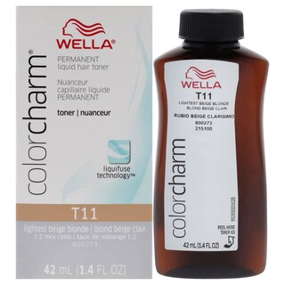 Foto 1 | Tóner Líquido Wella Color Charm T11, Color Beige Más Claro, Rubio, 40 M - Venta Internacional.