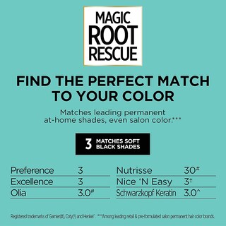 Foto 2 | Tinte para Cabello L'oreal Paris Magic Root Rescue Soft Black 2 Piezas - Venta Internacional