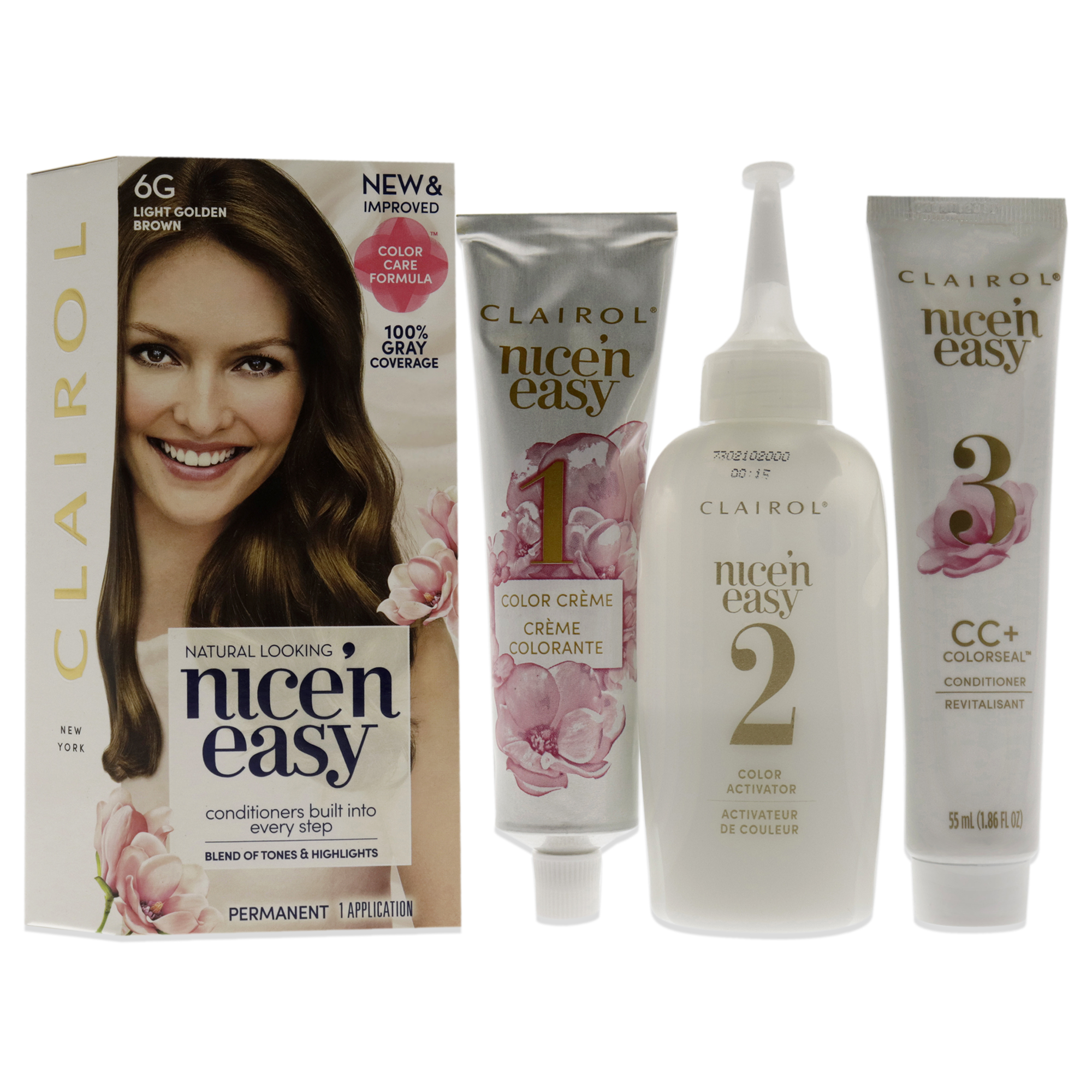 Mezcla De Colores - Marrón Dorado Claro - Clairol - Venta Internacional.