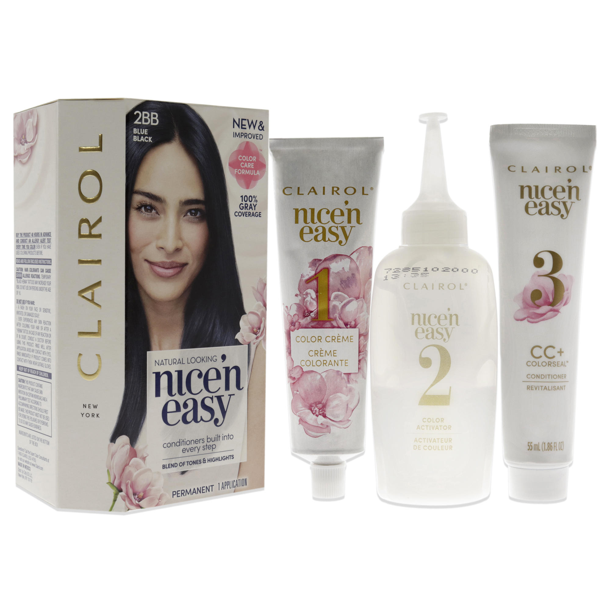 Foto 4 pulgar | Clairol Color Blend - Azul Negro - Mujer - Venta Internacional.