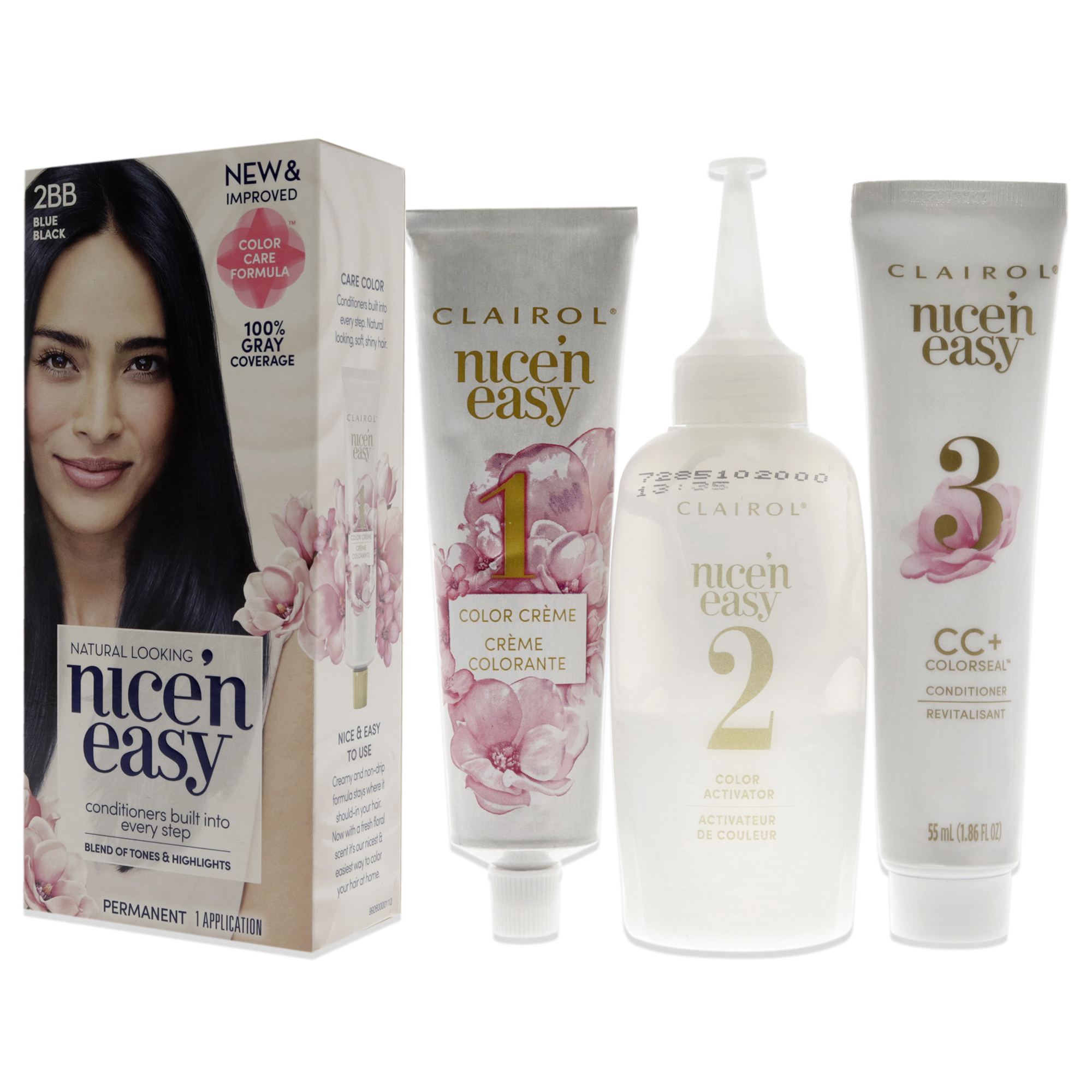 Foto 5 pulgar | Clairol Color Blend - Azul Negro - Mujer - Venta Internacional.