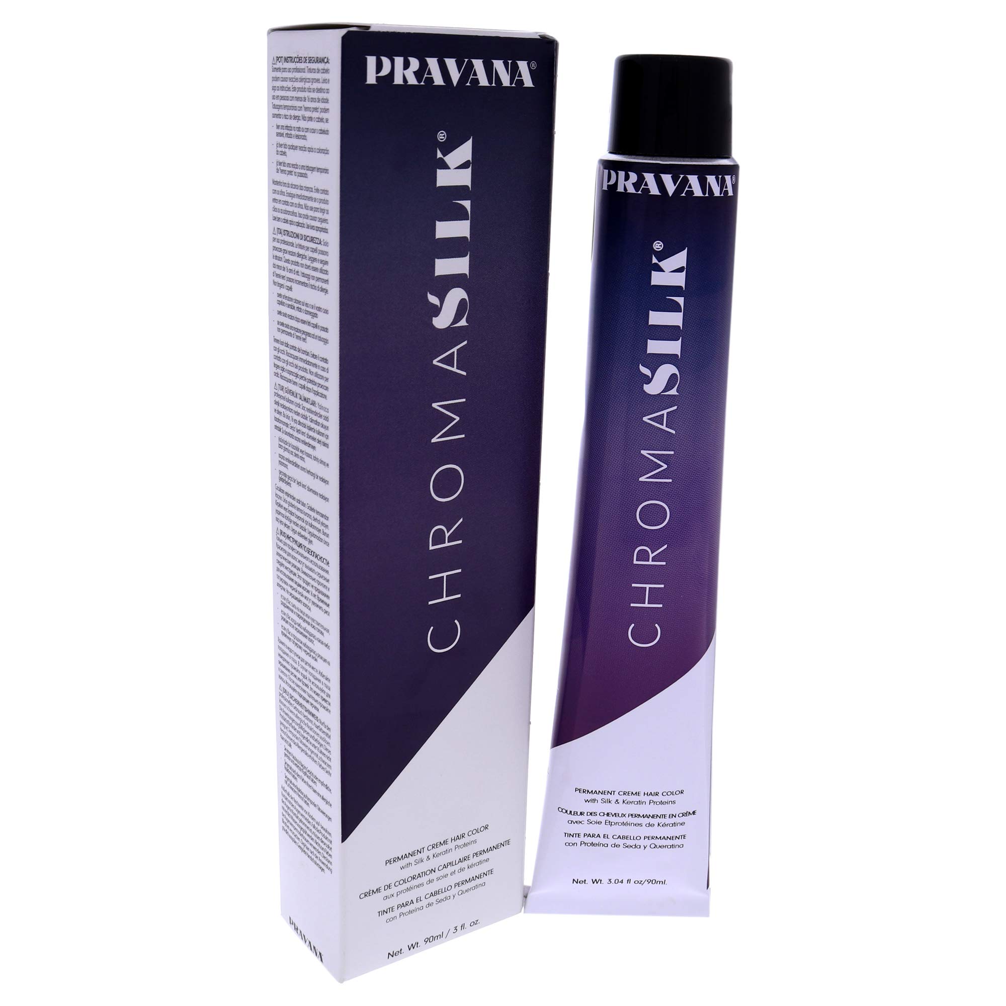 Foto 5 pulgar | Tinte De Pelo Pravana Chromasilk Creme 6.11 Dark Intense Ash - Venta Internacional.