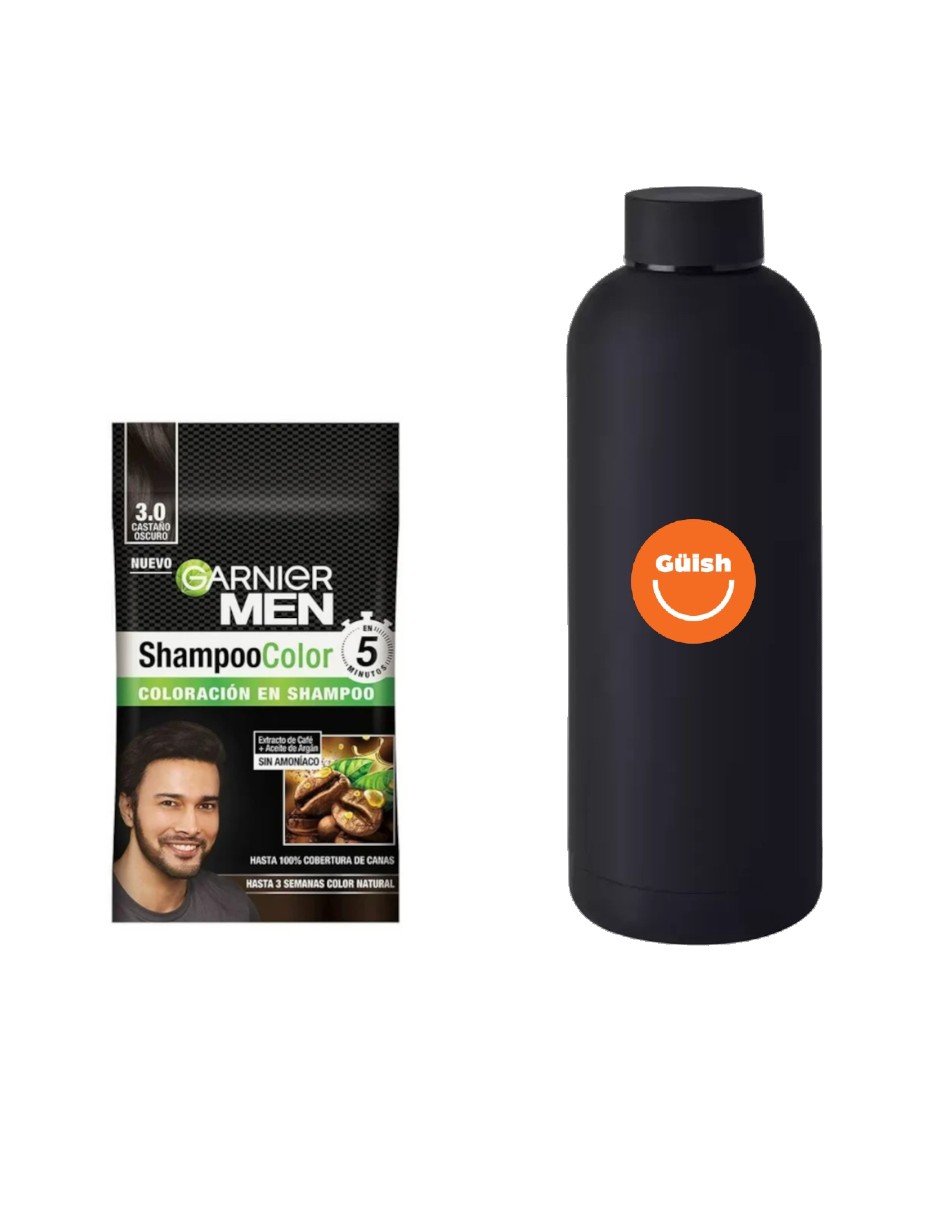 Foto 2 pulgar | Tinte para Cabello Garnier Men 3.0 Castaño Oscuro
