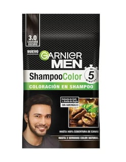 Foto 2 | Tinte para Cabello Garnier Men 3.0 Castaño Oscuro