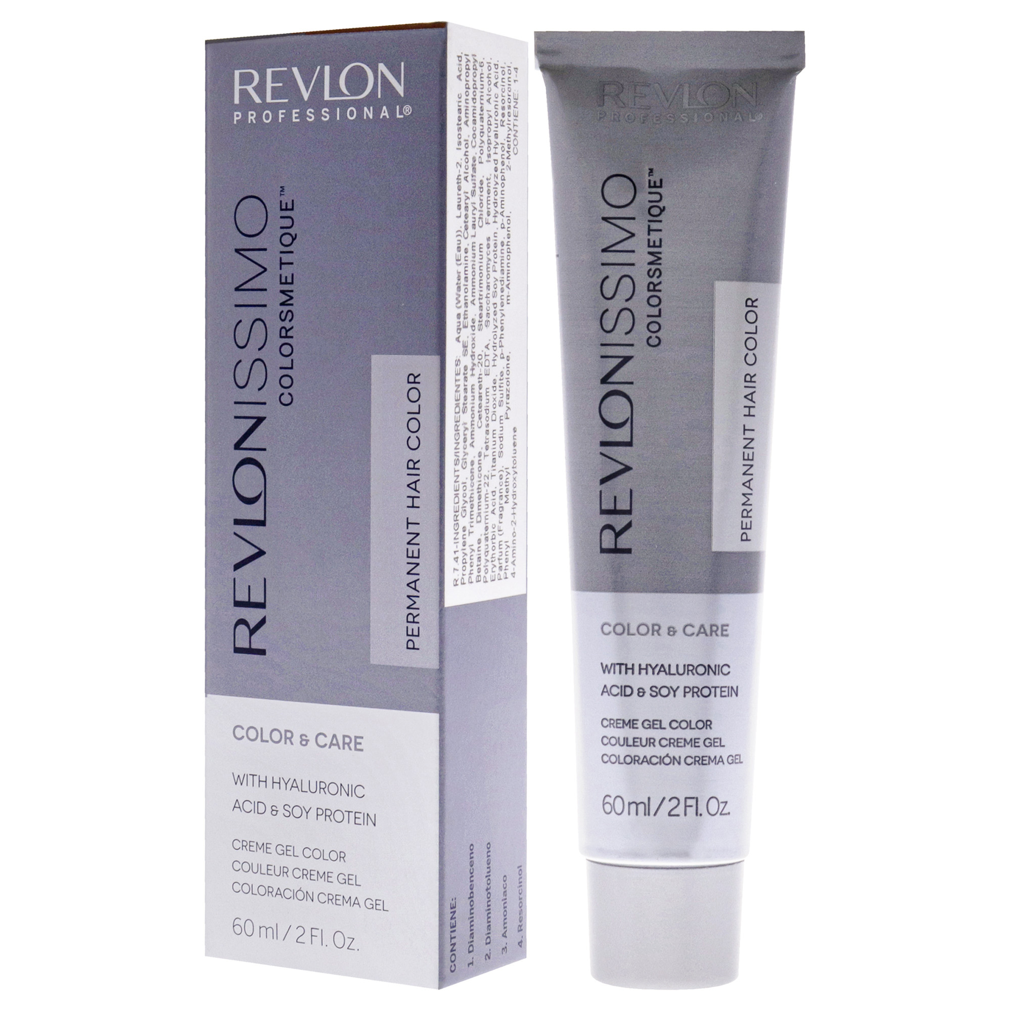 Foto 5 pulgar | Tinte De Pelo Revlon Revlonissimo Colorsmetique 7.41 Hazel Blon - Venta Internacional.