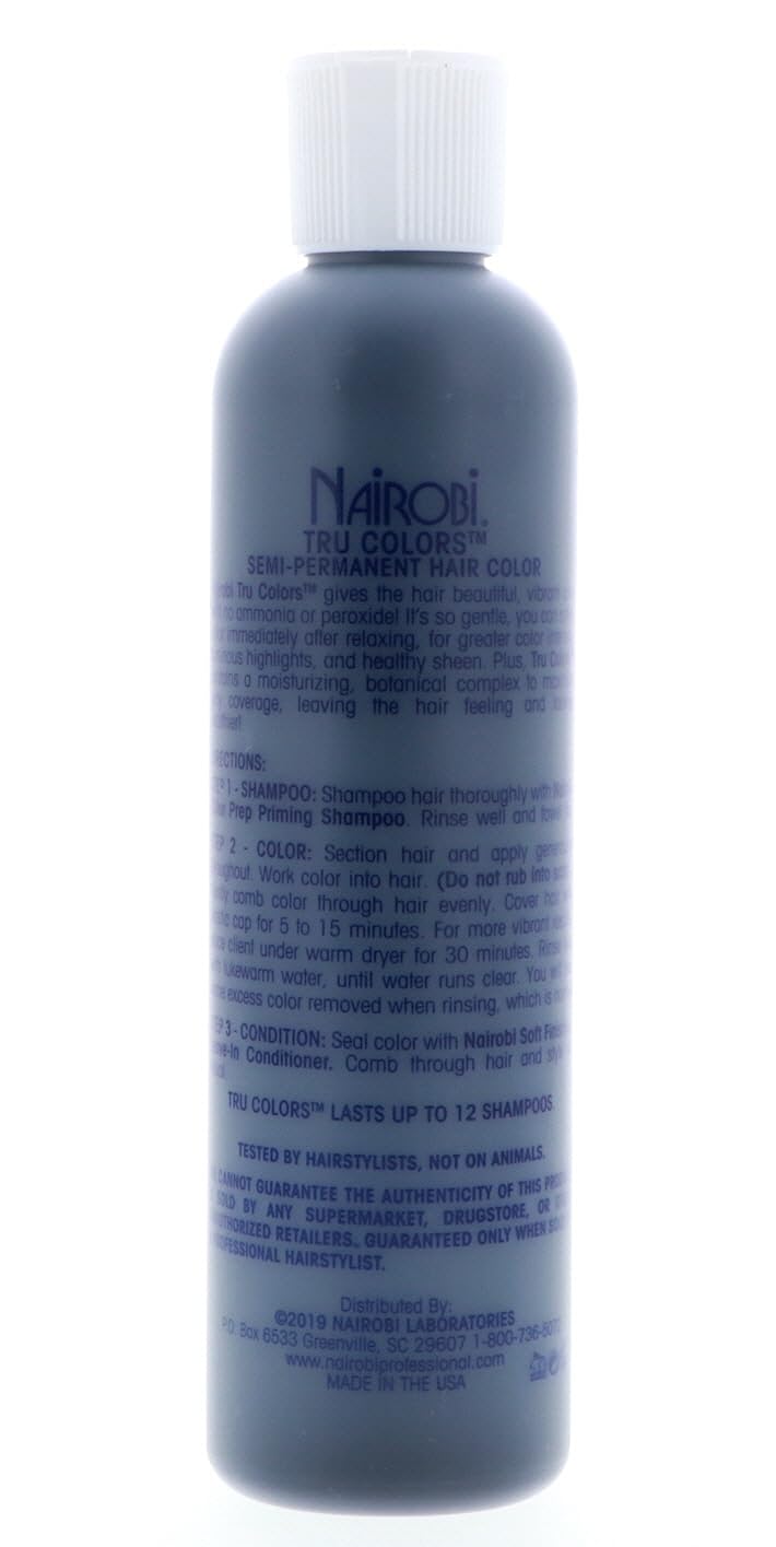 Foto 6 pulgar | Tinte Para El Cabello Nairobi Tru Semipermanente, Verde Esmeralda, 240 Ml - Venta Internacional.