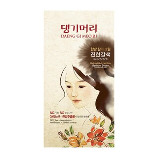 Foto 1 | Tinte Para El Cabello Daeng Gi Meo Ri, Marrón Medio, Hierbas Coreanas, 1 Paquete - Venta Internacional.