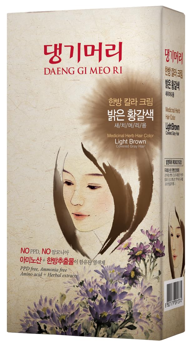 Foto 2 pulgar | Tinte Para El Cabello En Crema Daeng Gi Meo Ri, Marrón Claro, 150 Ml - Venta Internacional.