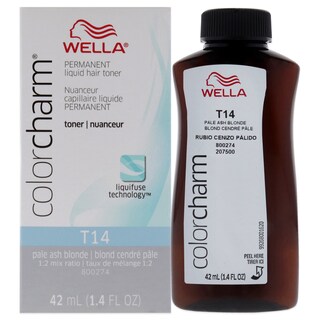 Foto 1 | Tónico Para El Cabello Wella Color Charm T14, Rubio Ceniza Pálido, 41 Ml, Unisex - Venta Internacional.
