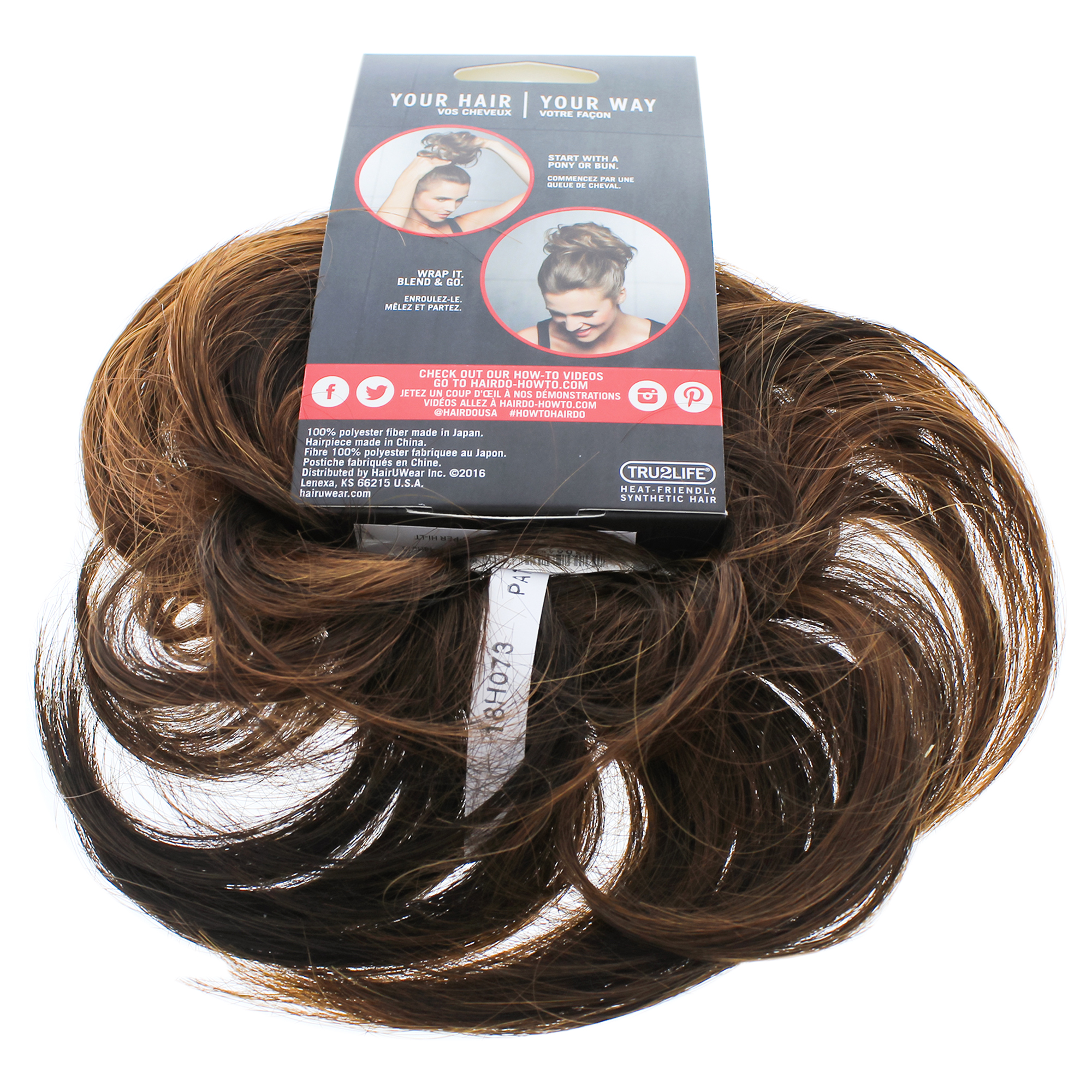 Foto 2 pulgar | Hair Wrap Hairdo Highlight Wrap R6 30h Chocolate Copper - Venta Internacional.