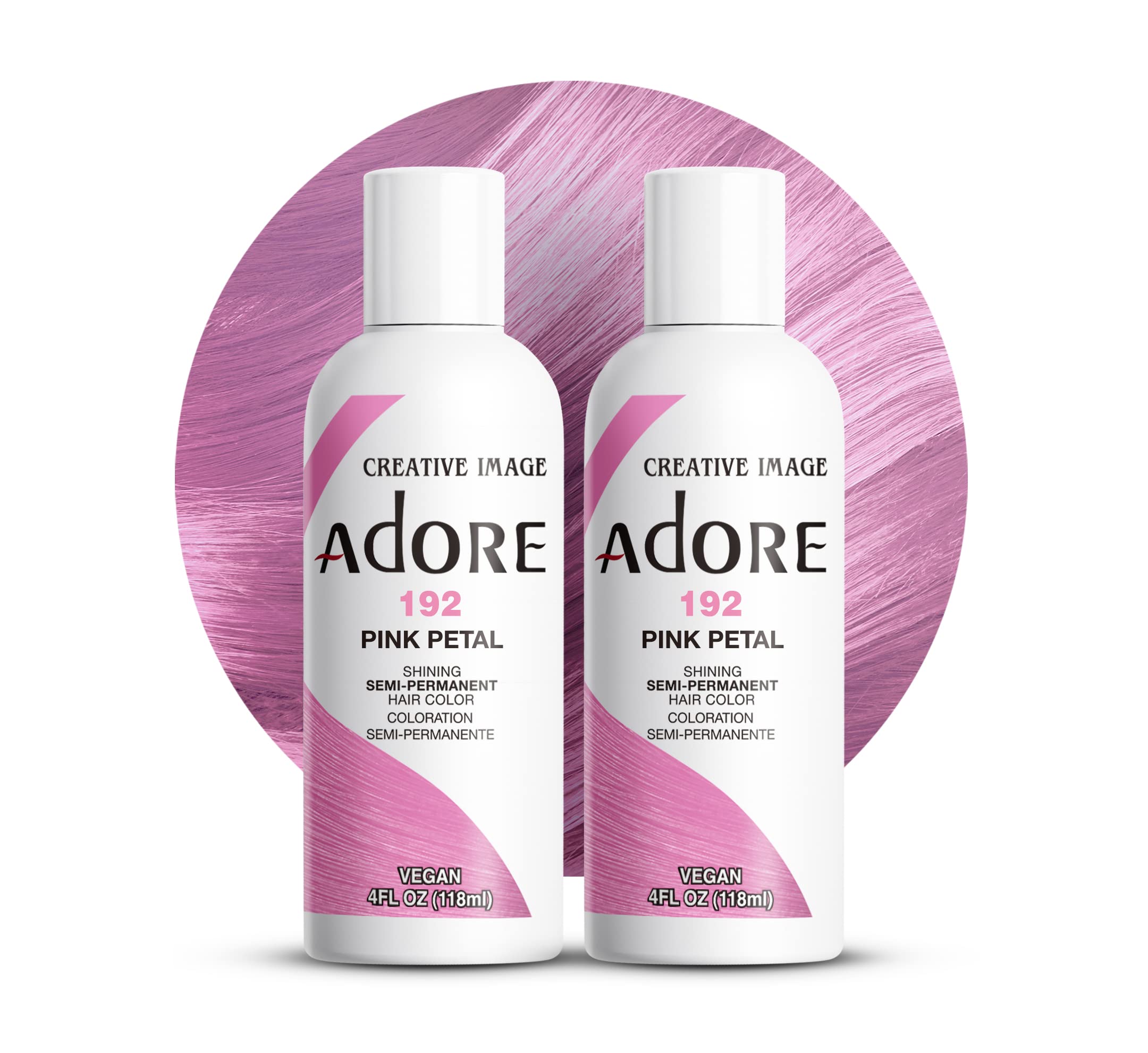 Foto 2 pulgar | Tinte Semipermanente Adore Para Cabello Rosado, 120 Ml (paquete De 2) - Venta Internacional.