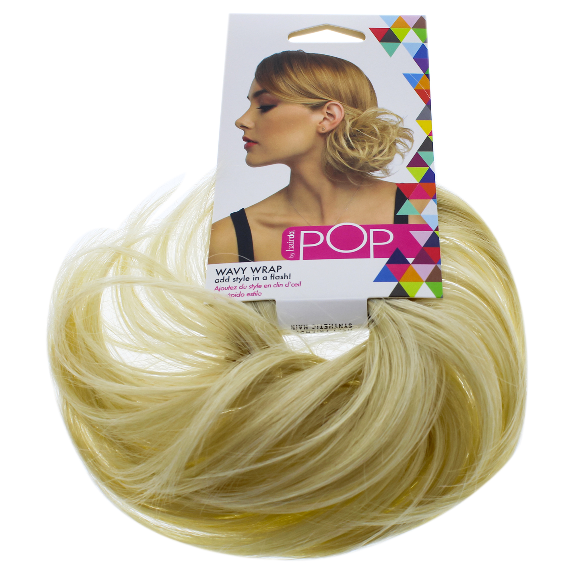 Foto 3 pulgar | Hair Wrap Pop Wavy Wrap R22, Peinado Rubio Sueco Para Mujer - Venta Internacional.