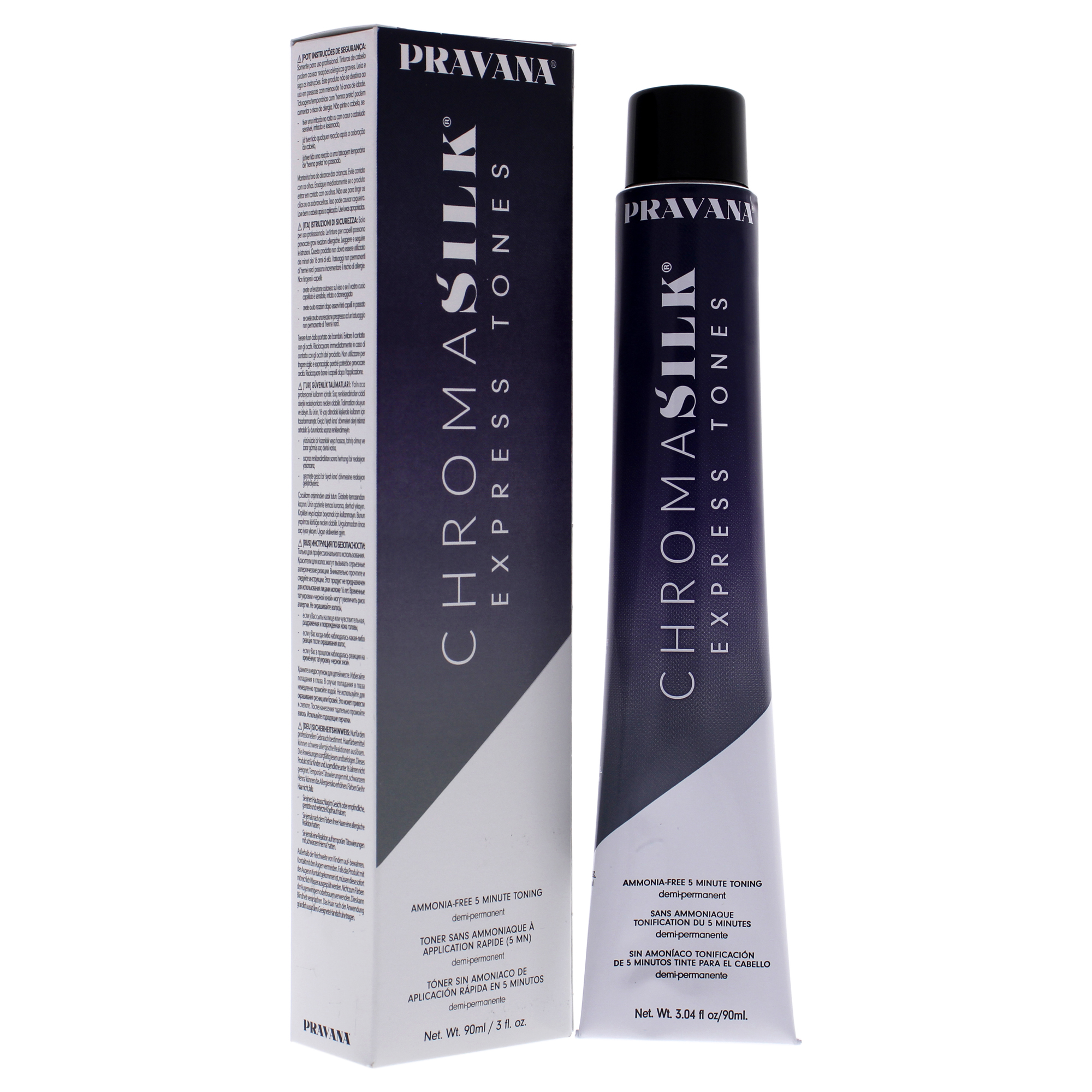 Foto 4 pulgar | Tinte De Pelo Pravana Chromasilk Express Tones Caoba Dark - Venta Internacional.