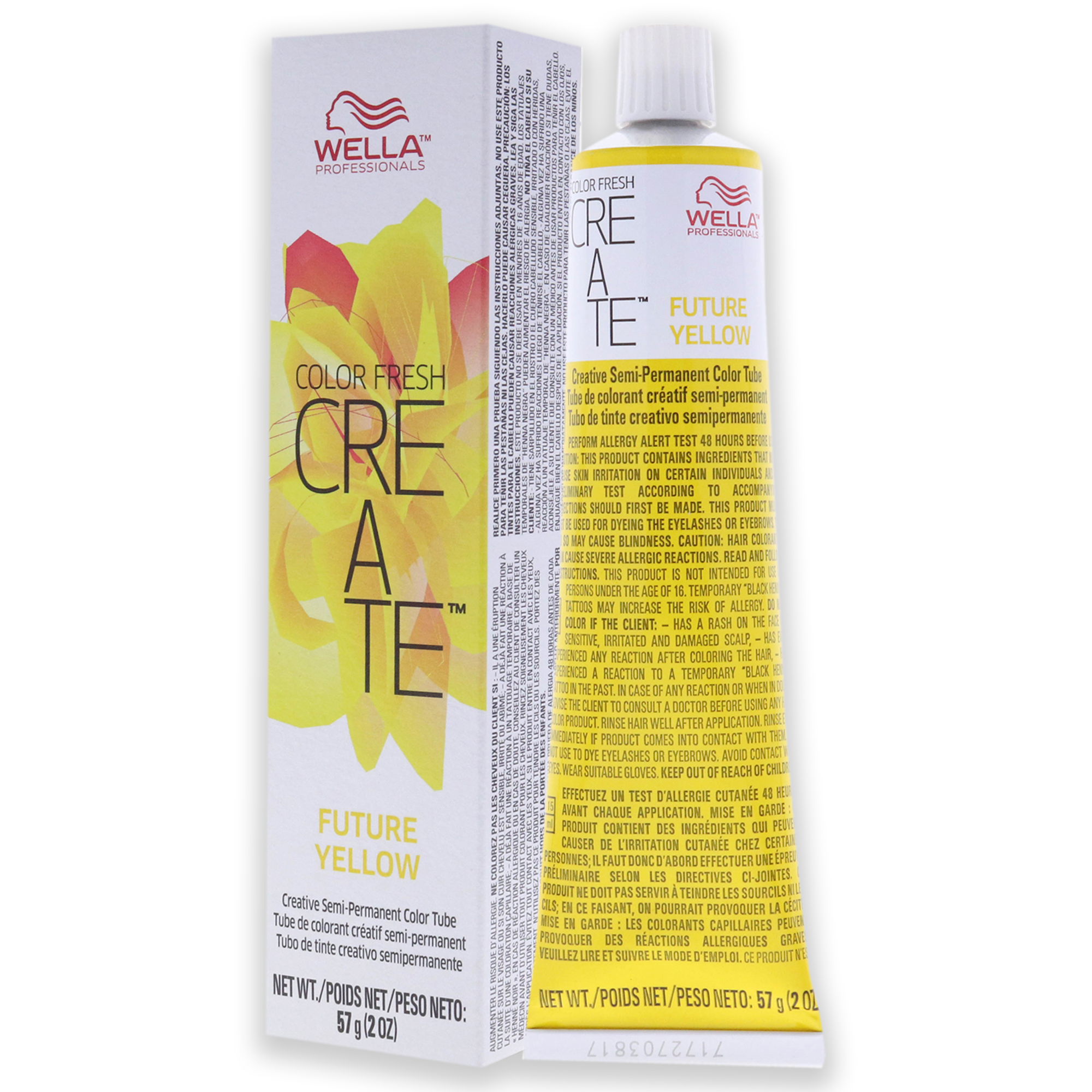 Foto 5 pulgar | Color Fresh Create Semipermanente Future Yellow Wella - Venta Internacional.