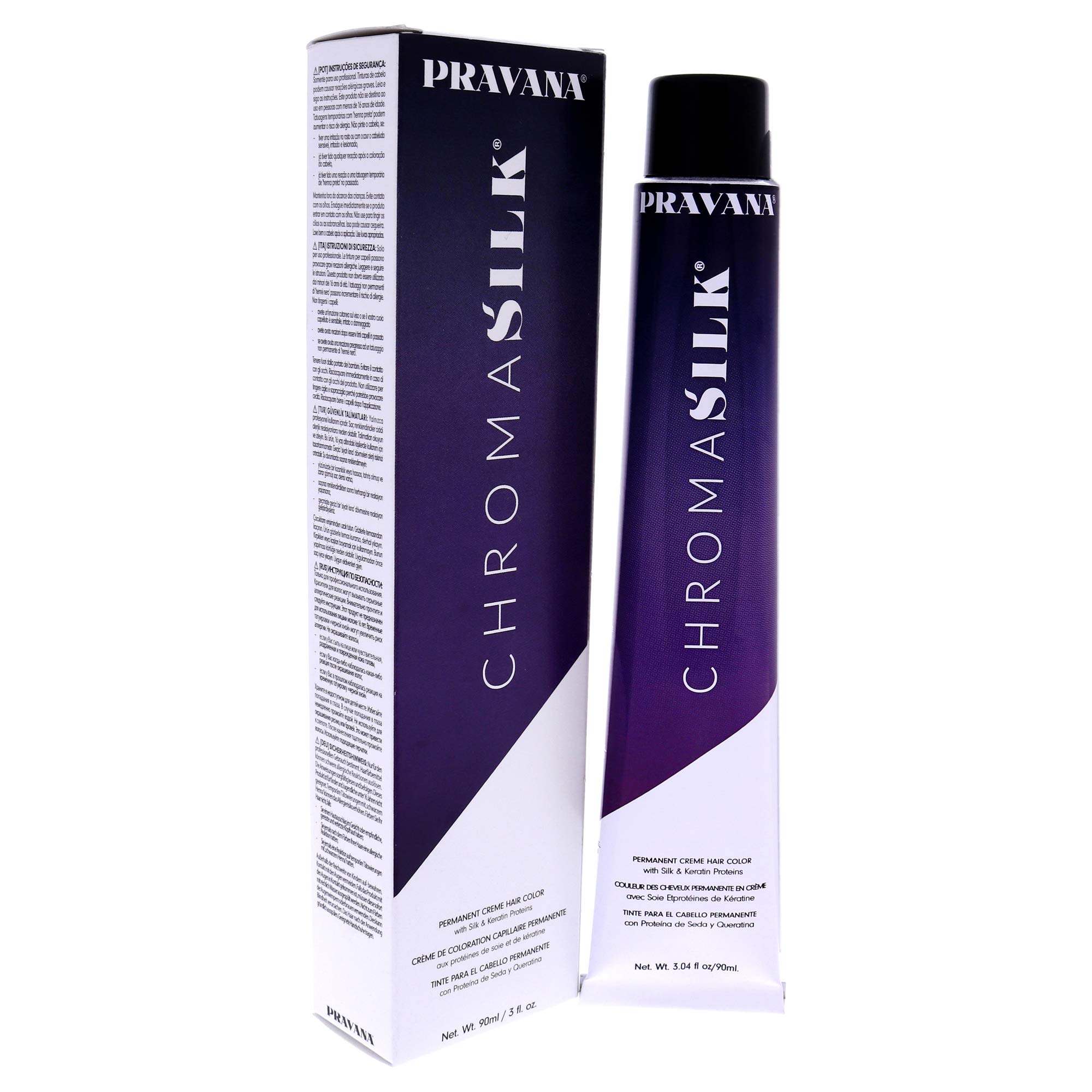 Foto 4 pulgar | Color De Pelo Pravana Chromasilk Creme 6.5 Rubio Caoba Oscuro - Venta Internacional.