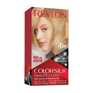 Foto 1 | Tinte Para El Cabello Revlon Colorsilk Beautiful Color 71 Golden Blonde - Venta Internacional.
