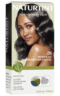 Foto 1 | Tinte De Pelo Naturtint 2n, Marrón Y Negro, Permanente, Sin Amoniaco - Venta Internacional.