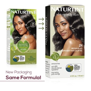 Foto 2 | Tinte De Pelo Naturtint 2n, Marrón Y Negro, Permanente, Sin Amoniaco - Venta Internacional.