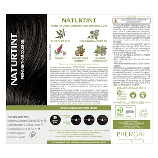 Foto 4 | Tinte De Pelo Naturtint 2n, Marrón Y Negro, Permanente, Sin Amoniaco - Venta Internacional.