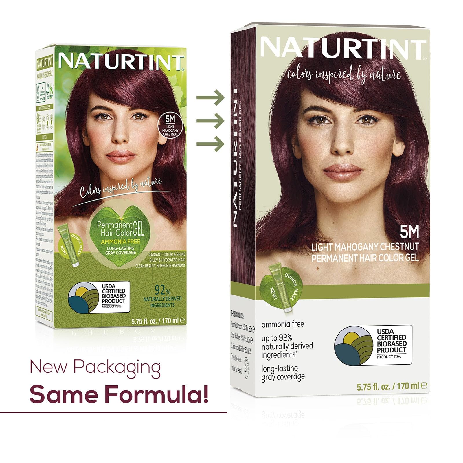 Foto 3 pulgar | Color De Pelo Naturtint, 5 M, Color Caoba Claro, Castaño, Paquete De 6 Unidades - Venta Internacional.