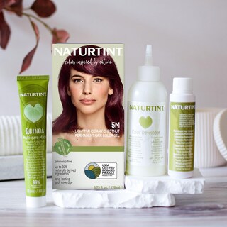 Foto 6 | Color De Pelo Naturtint, 5 M, Color Caoba Claro, Castaño, Paquete De 6 Unidades - Venta Internacional.