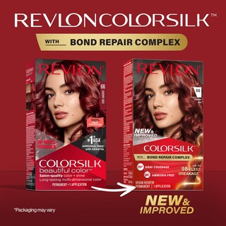 Foto 2 | Revlon Colorsilk Con Complejo Reparador De Uniones, Tinte Rojo Permanente Para El Cabello, Cobertura - Venta Internac