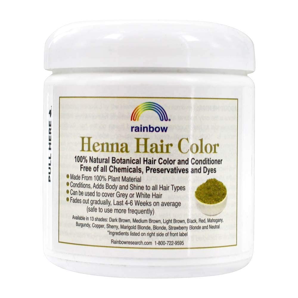 Foto 4 pulgar | Tinte Y Acondicionador Para Cabello Rainbow Research Henna 120 Ml - Venta Internacional.