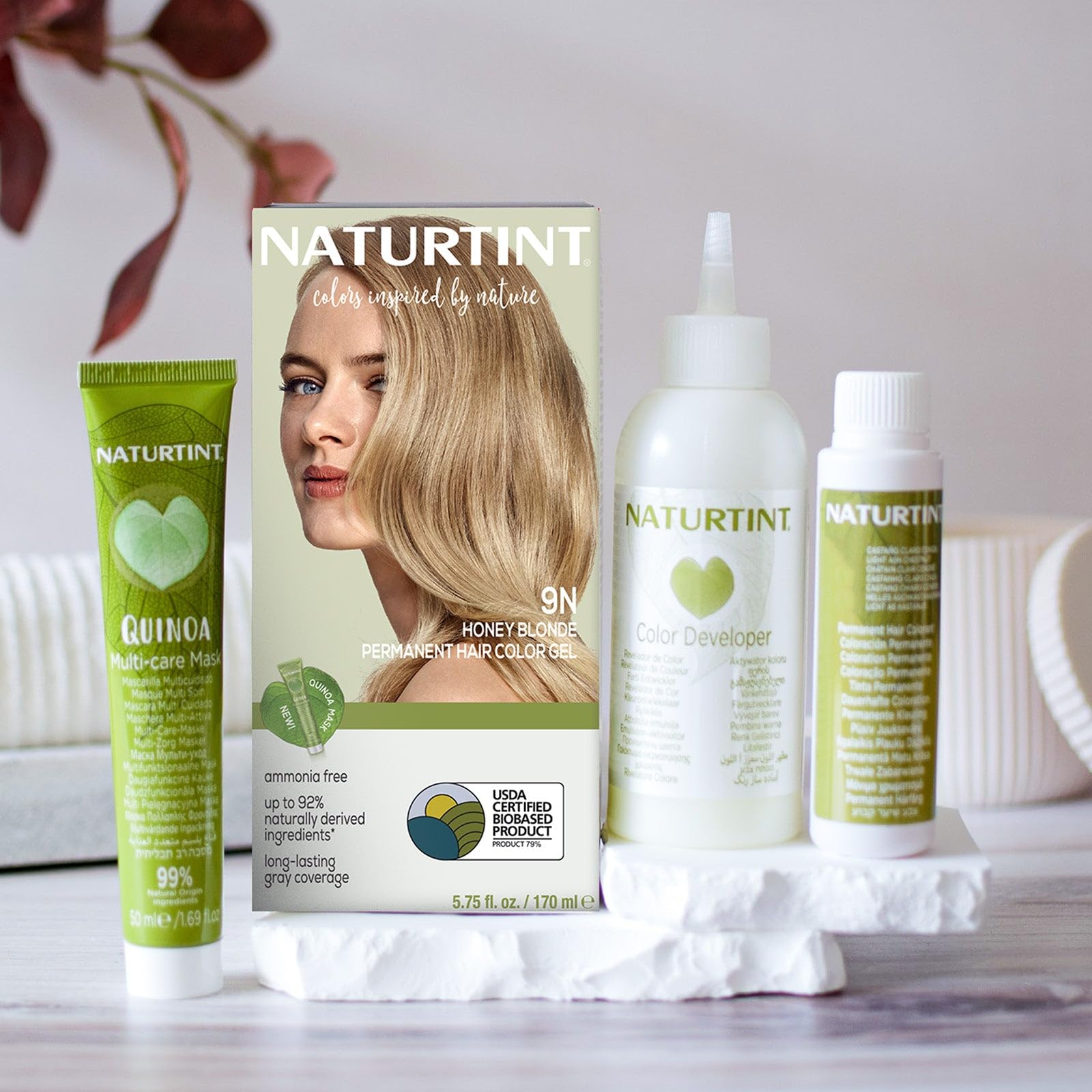 Foto 7 pulgar | Tinte De Pelo Naturtint 9n Rubio Miel Permanente 100 Ml - Venta Internacional.