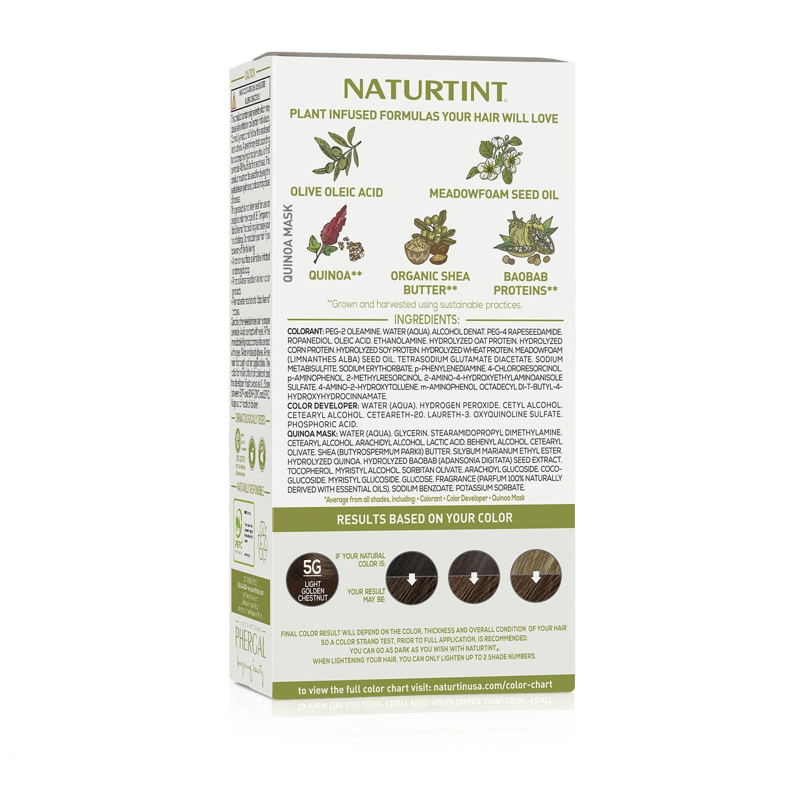 Foto 6 pulgar | Tinte De Pelo Naturtint 5g Light Golden Chestnut X1 - Venta Internacional.