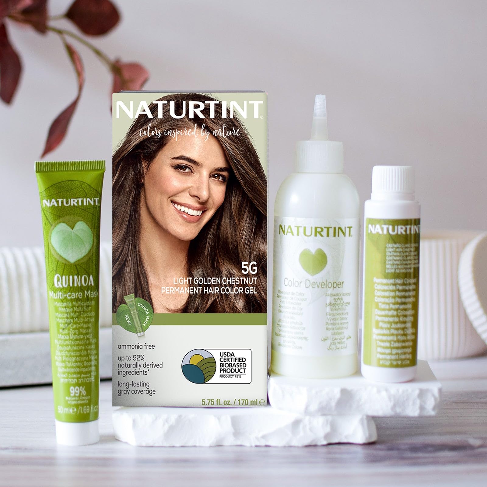 Foto 7 pulgar | Tinte De Pelo Naturtint 5g Light Golden Chestnut X1 - Venta Internacional.