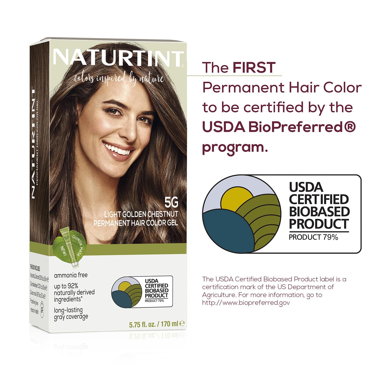 Foto 8 pulgar | Tinte De Pelo Naturtint 5g Light Golden Chestnut X1 - Venta Internacional.