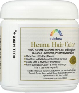Foto 2 | Henna Rainbow Research Red 120 Ml (paquete De 2) - Venta Internacional.