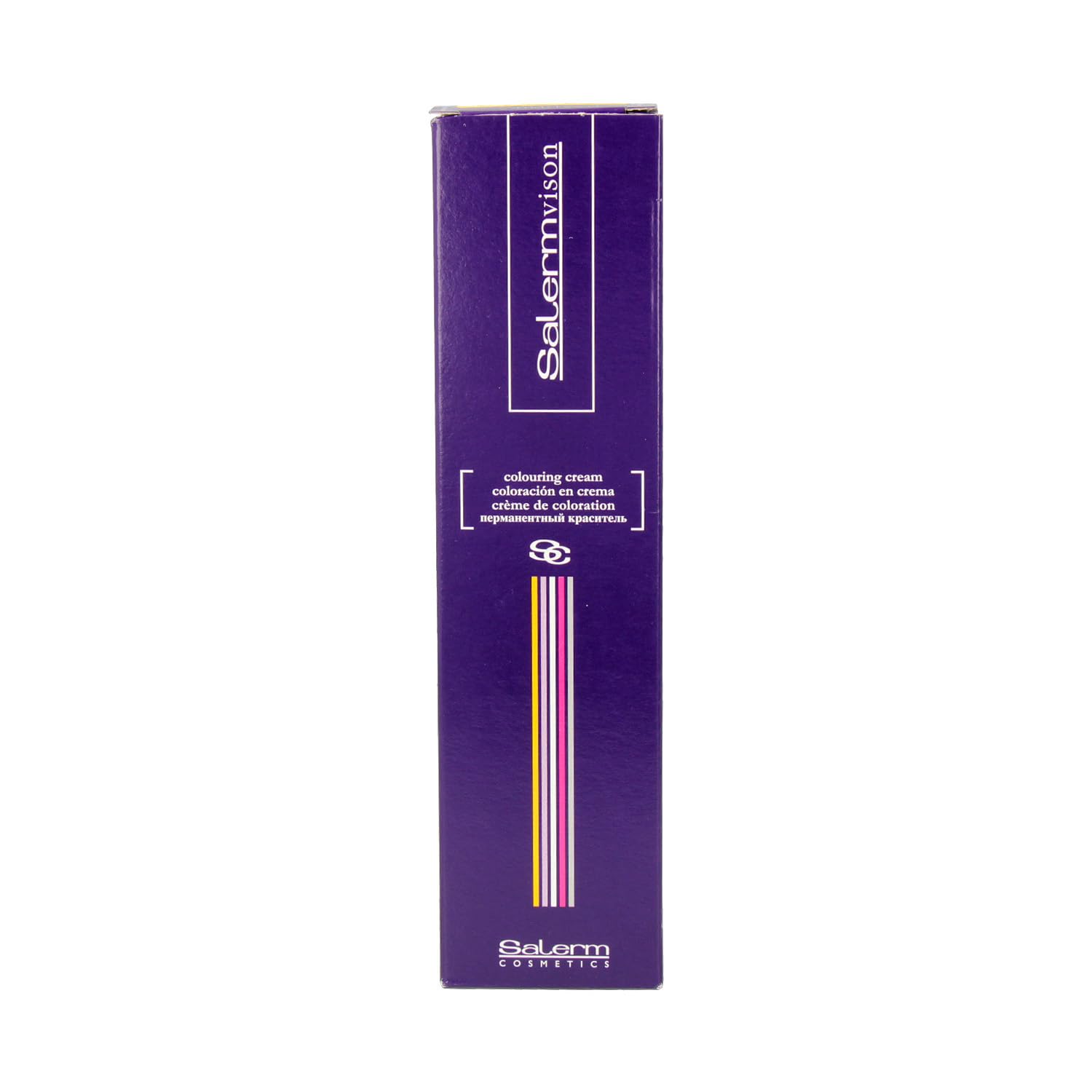 Foto 2 pulgar | Crema Para Coloración De Cabello Salermvison #8 .77 Rubio Claro Marrón Intenso - Venta Internacional.