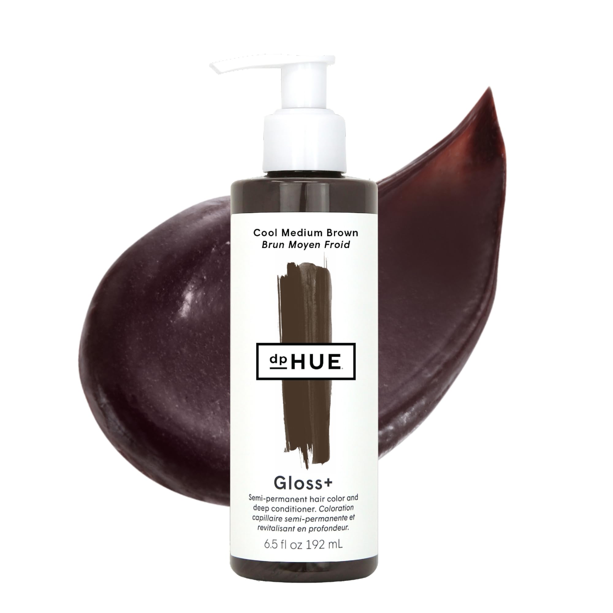 Tinte Y Acondicionador Para Cabello Dphue Gloss+ Cool Medium Brown - Venta Internacional.
