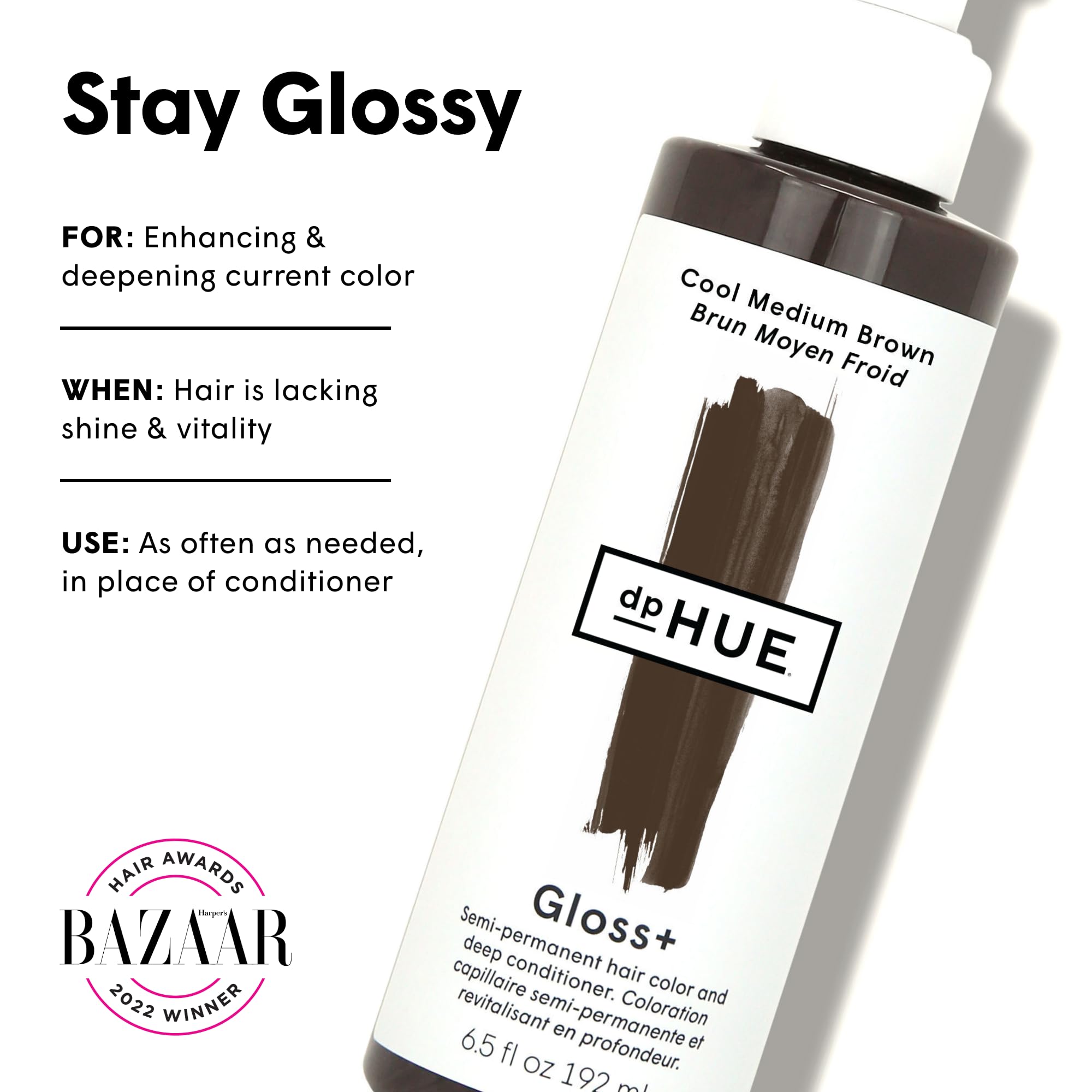 Foto 3 pulgar | Tinte Y Acondicionador Para Cabello Dphue Gloss+ Cool Medium Brown - Venta Internacional.