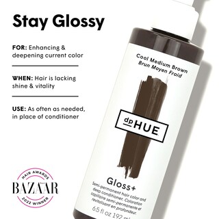Foto 2 | Tinte Y Acondicionador Para Cabello Dphue Gloss+ Cool Medium Brown - Venta Internacional.