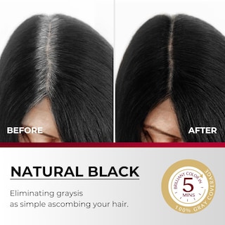 Foto 6 | Tinte Para El Cabello Karseell Easy Pein-color Para Hombre, 80 Ml, Negro - Venta Internacional.