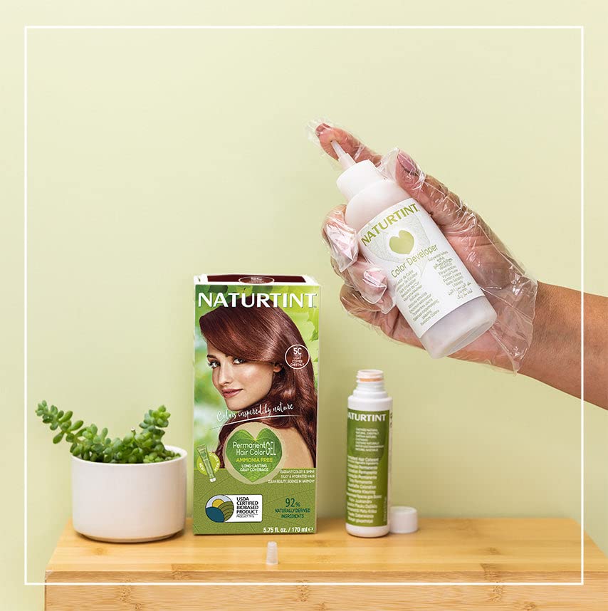 Foto 5 pulgar | Tinte De Pelo Naturtint Permanent 5c Light Copper Castnut 130 Ml - Venta Internacional.