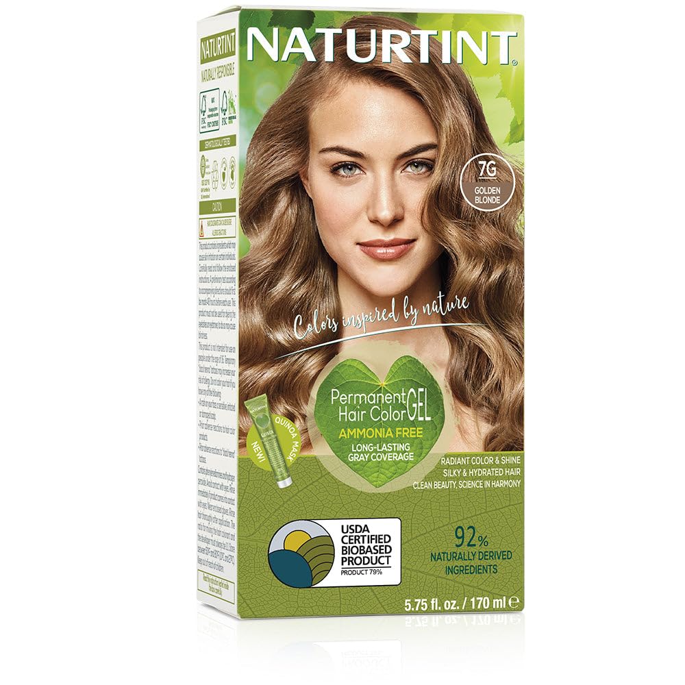 Foto 2 pulgar | Color De Cabello Naturtint Permanent, Rubio Dorado, 7 G, Paquete De 1 - Venta Internacional.