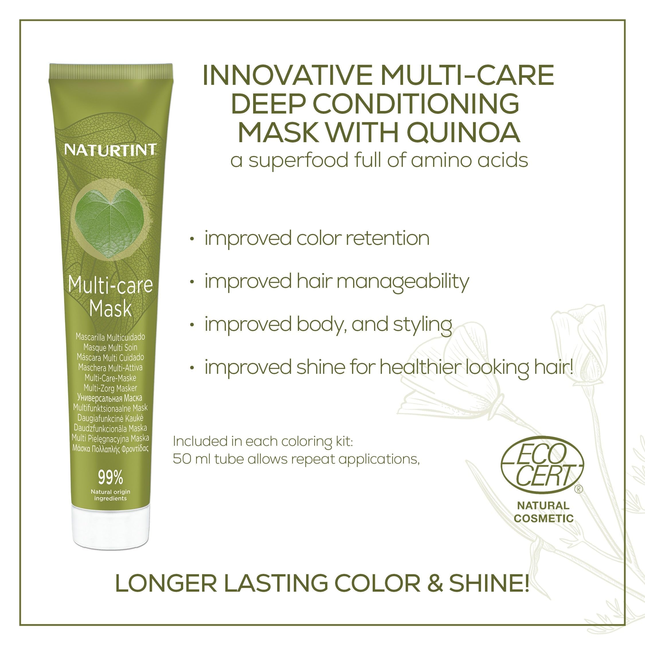 Foto 8 pulgar | Color De Cabello Naturtint Permanent, Rubio Dorado, 7 G, Paquete De 1 - Venta Internacional.