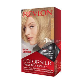 Foto 1 | Color De Pelo Revlon Colorsilk 71, Rubio Dorado, Paquete De 3 - Venta Internacional.