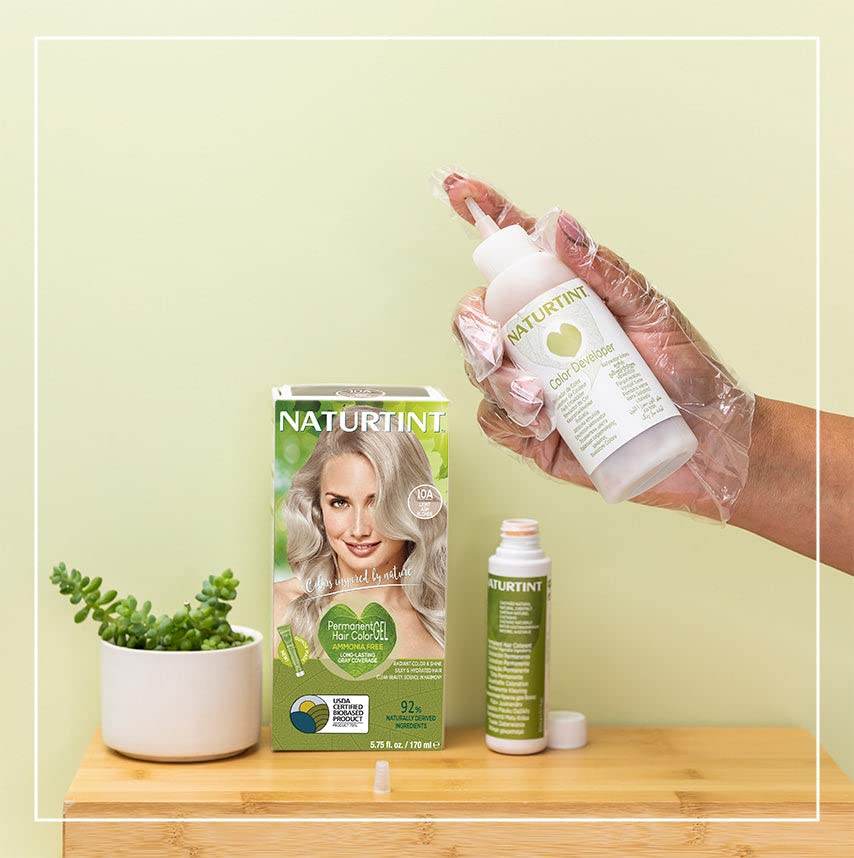 Foto 5 pulgar | Tinte De Pelo Naturtint Permanent 10a, Rubio Ceniza Claro, 150 Ml - Venta Internacional.