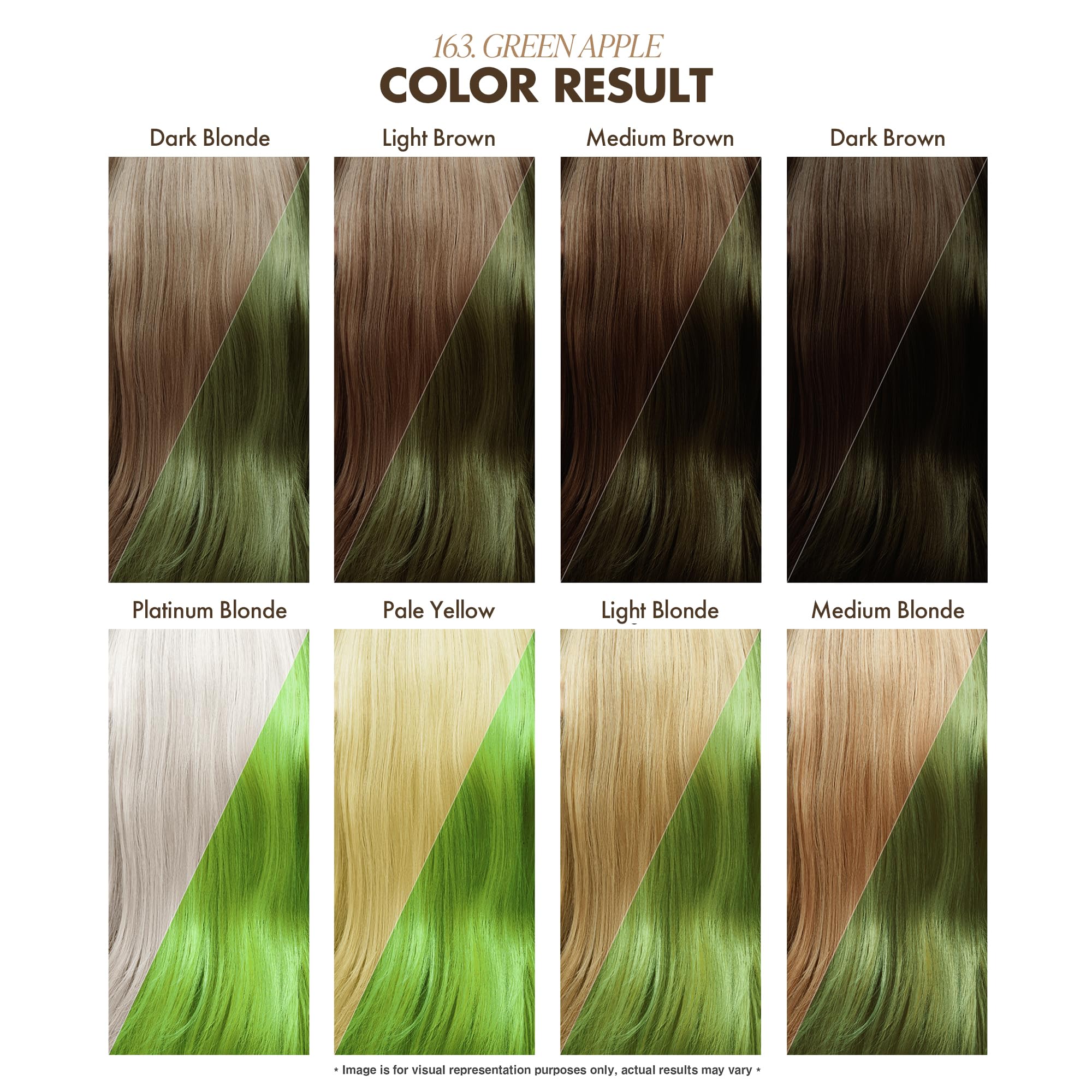 Foto 3 | Tinte Para El Cabello Adore Semipermanente, Manzana Verde, 120 Ml (paquete De 2) - Venta Internacional.