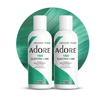 Foto 1 | Tinte Para El Cabello Adore Semi Permanent Electric Lime 120 Ml (paquete De 2) - Venta Internacional.