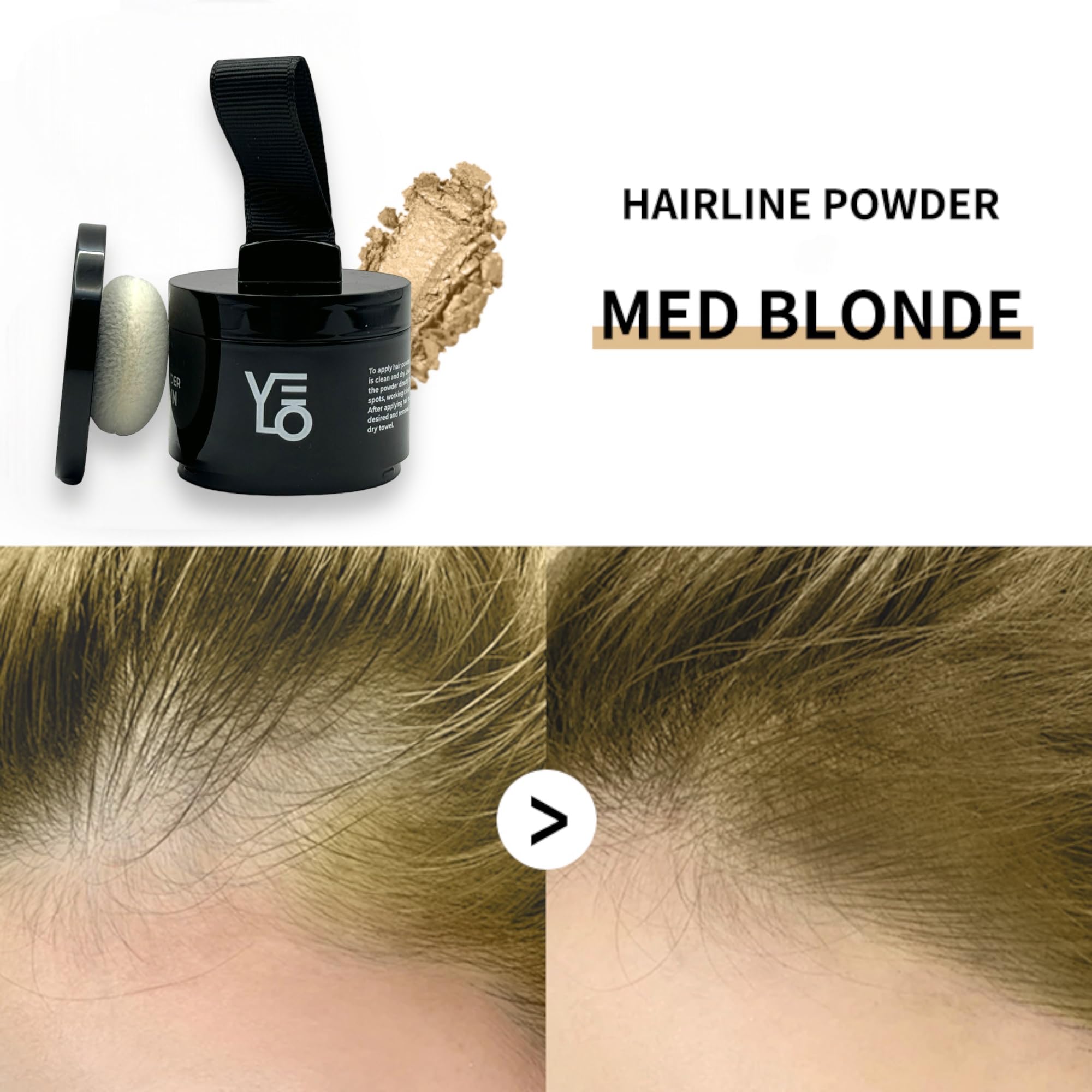 Foto 3 pulgar | Hairline Powder Velo Oculta Instantáneamente La Caída Del Cabello 48 H - Venta Internacional.